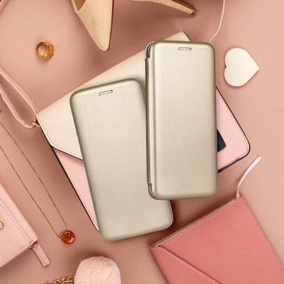Pouzdro pro Xiaomi Redmi Note 9T 5G zlaté Forcell Elegance